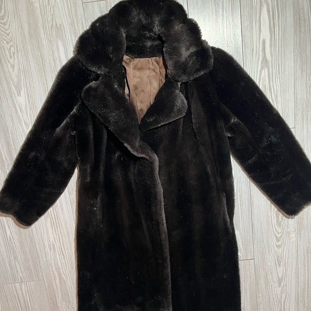 Luxurious Black Mink Fur Teddy Jacket